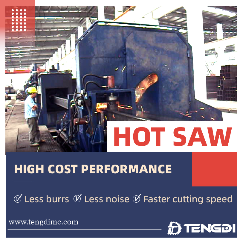 Tengdi technical requirements for a hot saw