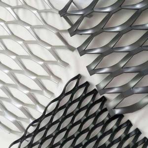 Aluminum expanded metal mesh