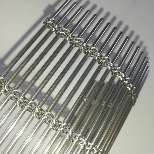 Factory Cheap Hot Aluminum Diamond Mesh - Stainless steel cable rod woven mesh – Gepair