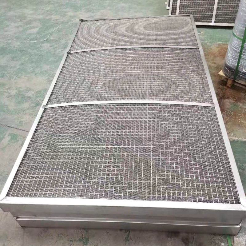 Stainless Steel Gas Liquid Knitted Wire mesh / Oil Demister Knitted Mesh