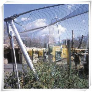 Flexible stainless steel bird aviary mesh