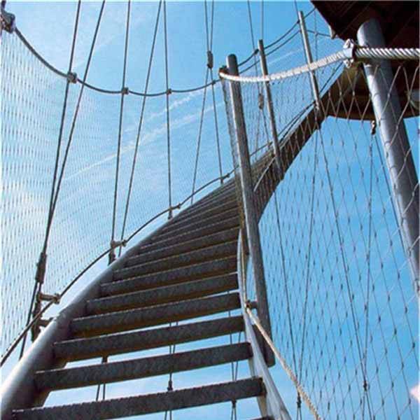 18 Years Factory Galvanized Perforated Mesh - Architecture cable mesh – Gepair