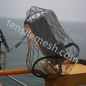 Stainless Steel Drop Prevention Cable Safe Net for Floodlight Safety Net