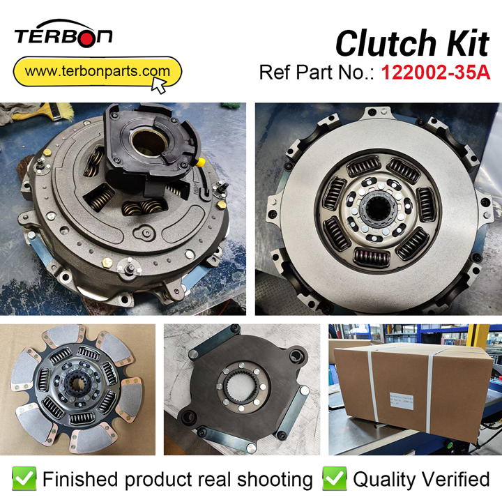 TERBON Launches 122002-35A Clutch Kit: OE-Grade Performance for American Heavy-Duty Trucks