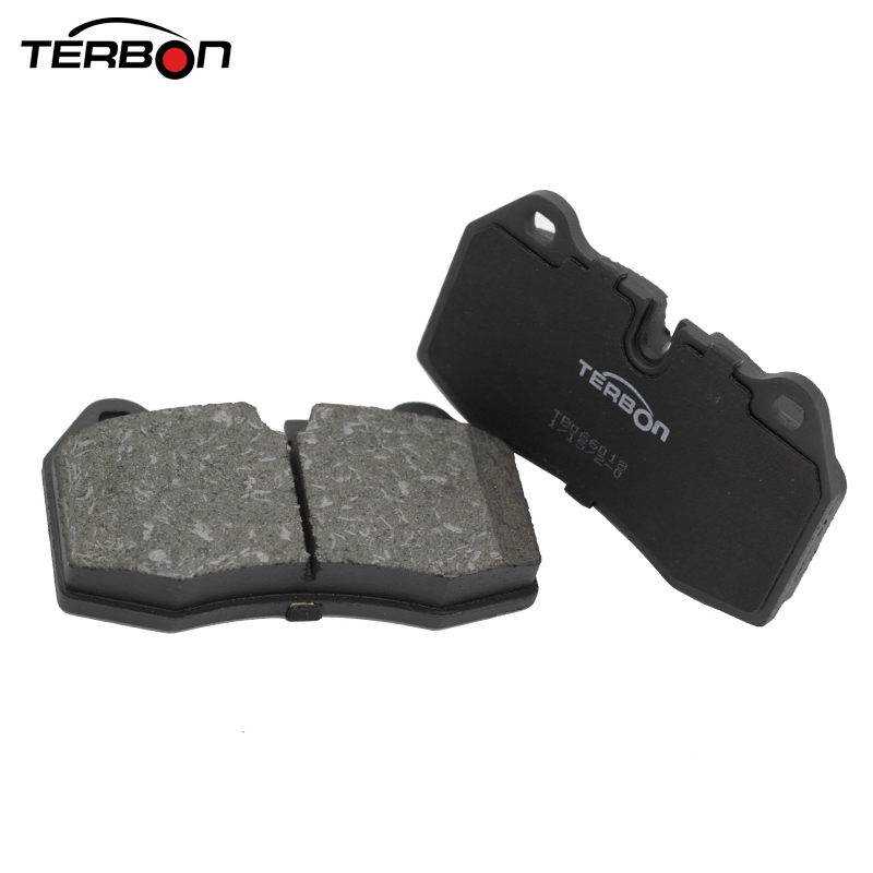 Popular Design for Carbon Brake Pads - FMSI D639-7517 BWM HONDA NISSAN BRAKE PAD WITH CLOTH SHIM – TERBON