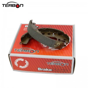 Factory For Racing Brake Shoes - FMSI S753-8105 MK K2342 EMARK CERTIFICATE BRAKE SHOE FOR TOYOTA – TERBON