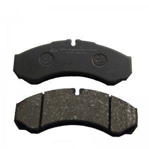 Efficient WVA29121 Rear Brake Pad Semi-Metal Disc Brake Pads for Iveco Daily