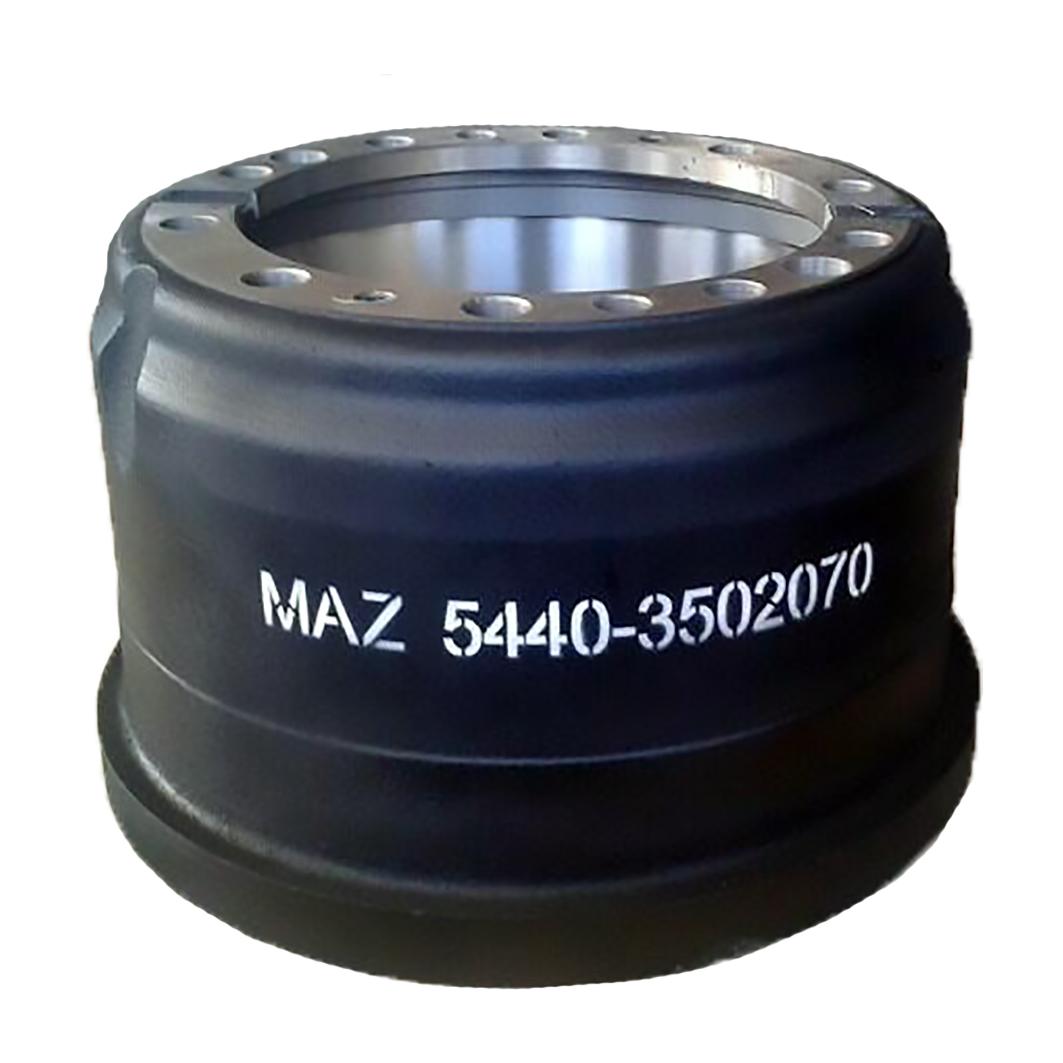 Բարձր արդյունավետության ծանր բեռնատարի արգելակային թմբուկ MAZ 5440-3502070-ի համար