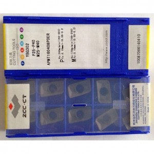 OEM/ODM China Carbide Inserts Ztfd0303-Mg Zcc.Ct Brand - ZCCCT original discount price CNC milling inserts APMT160408PDER YBG302 – Terry