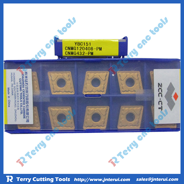 ZCCCT original wholesale price CNC turning inserts CNMG120408-PM YBC151