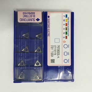 OEM Manufacturer Apkt Carbide Inserts - Sumitomo turning inserts cemented carbide TPGT090202L-W T1200A – Terry