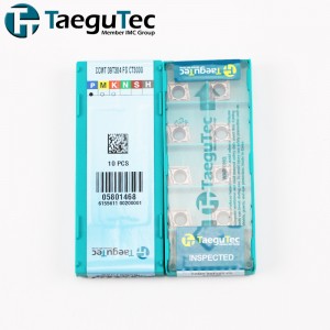 professional factory for Cemented Carbide Inserts K20 - Taegutec carbide inserts for lathe cnc CCMT09T304  FG  CT3000 – Terry