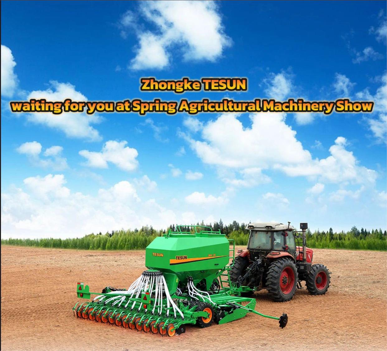 Zhongke TESUN ждет вас на весенней выставке сельскохозяйственной техники