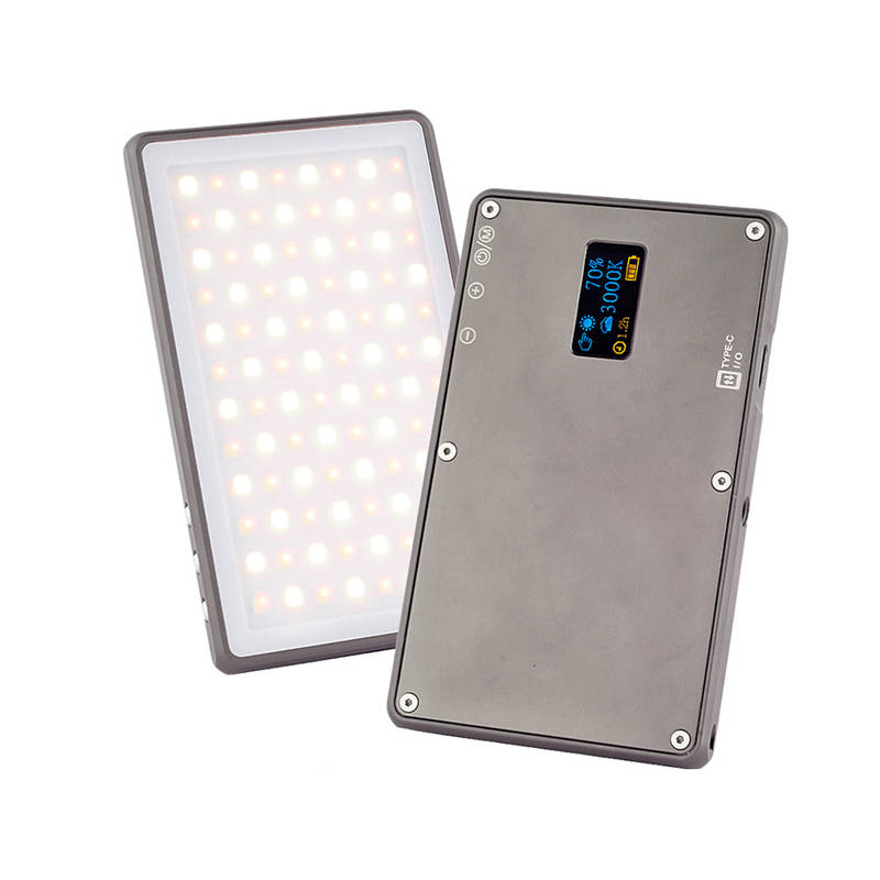 Hot New Products Smart Led Panel Light - TA120 Bi-Color Portable Aluminum Alloy Portable LED Fill Lamp – TEYELEEC