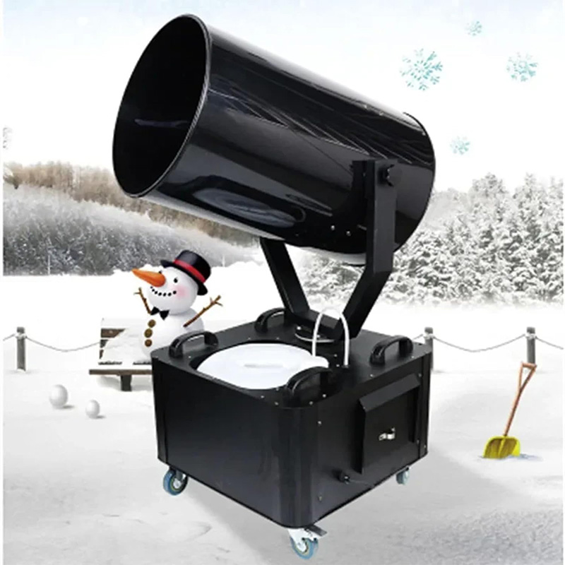 3000W Large Shaking Head Artificial Snow Machine  1_