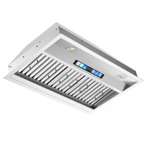 30 Inch Built-In Insert Range Hood 900 Cfm, Ducted/Ductless Convertible Stainless Steel Kitchen Vent Hood