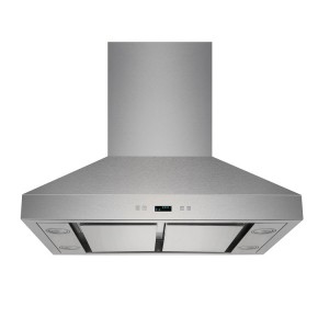 Wall-mounted Extractor Hood with Stainless Steel Baffle Plate Vent Hood