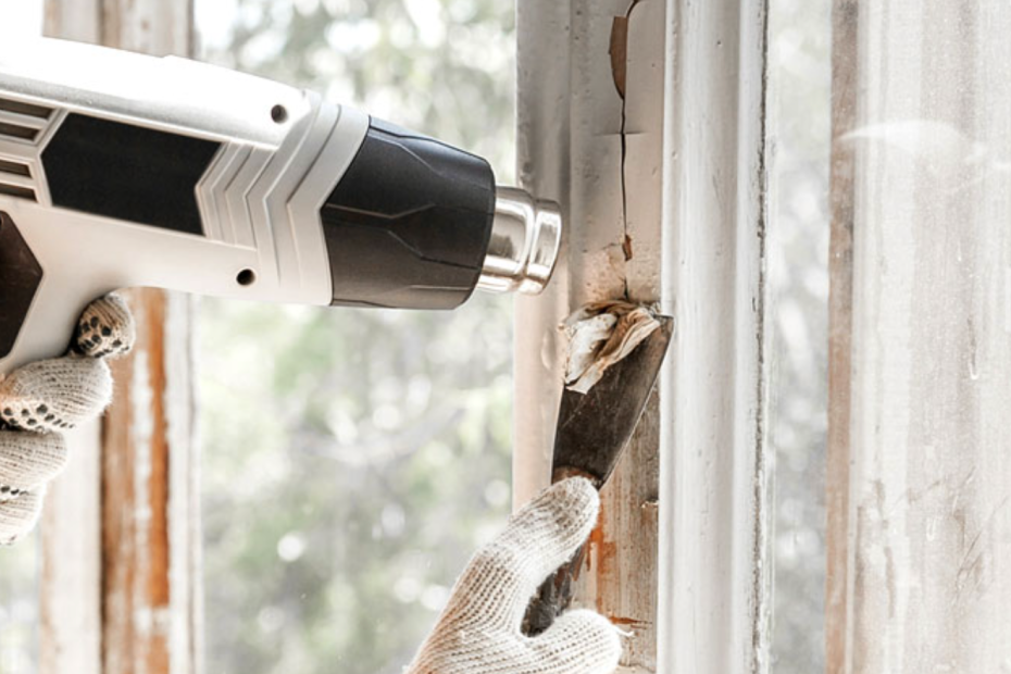 What can a Heat gun do? Far more than just removing paint and adhesive