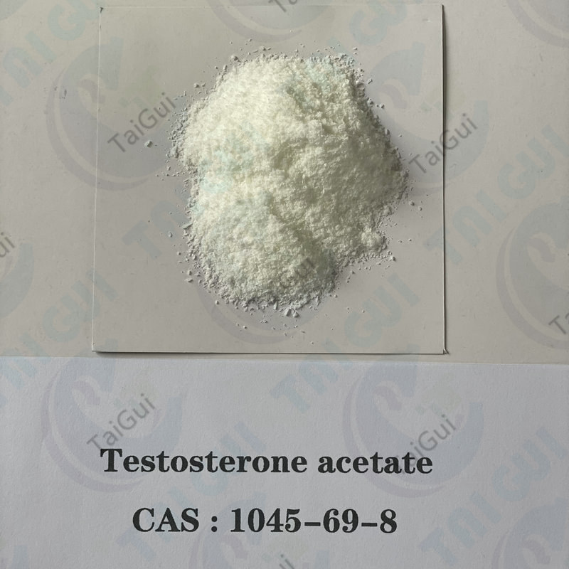 White injectable Testosterone steroids Testosterone Acetate 1045-69-8 for Bodybuilding Featured Image