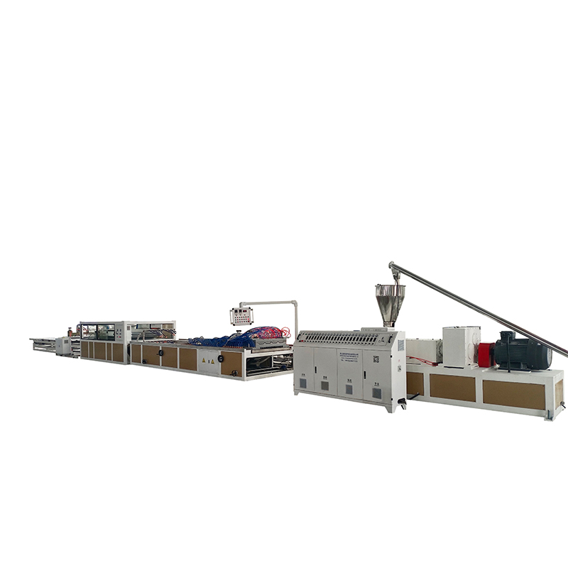 Professional China Plastic Single Double Screw Extruder PP PC PVC Hollow Corrugated Roof Sheet Tile Wall Board Production Line Making Machine