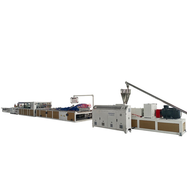 High Quality Plastic PVC Corrugated Roof Tile Hollow Profile Wave Board Extruder Machine