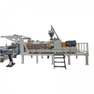 China wholesale Conical Twin Screw Extruder Manufacturer –  Parallel Twin Screw Extruder Machine – Tracy