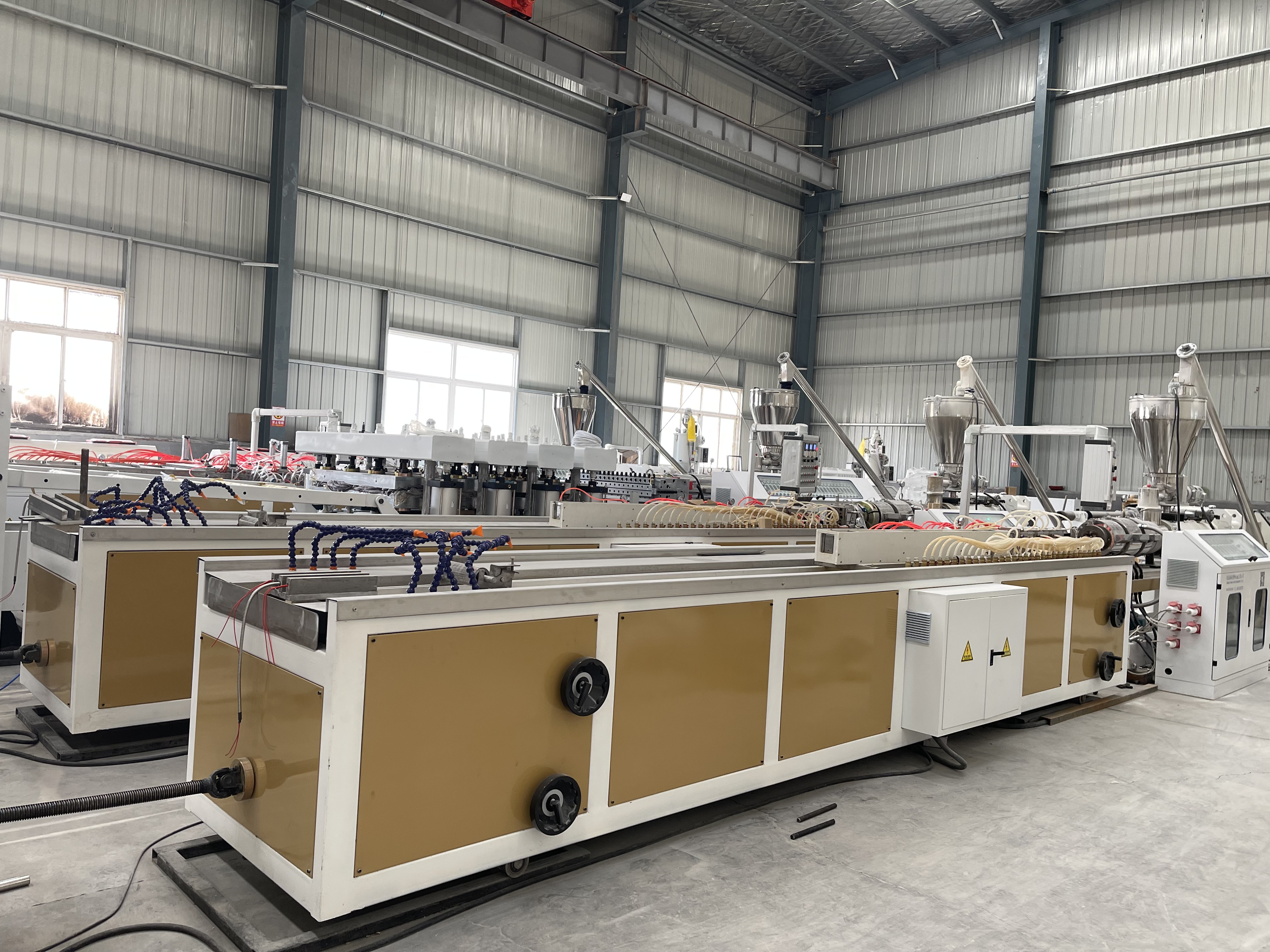 ODM China Supplier UPVC Window Profile WPC Door Frame Production Line Making Machine Extruder