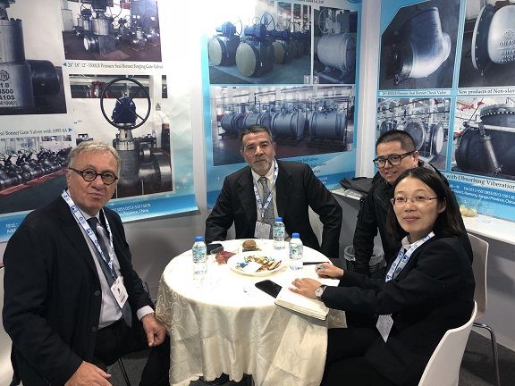 Nantong High & Medium Pressure Valve participated in the Abu Dhabi International Oil and Gas Exhibition (ADIPEC)