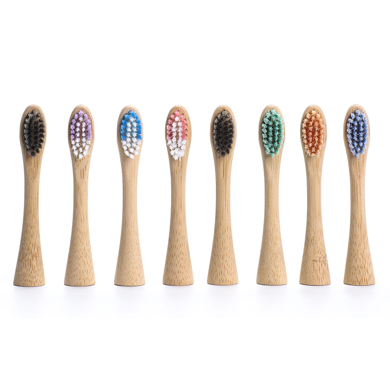 Natural Biodegradable Replacement Electric Bamboo Toothbrush Heads For Philips Featured Image