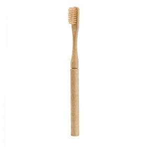 Compostable Eco-Friendly Bamboo Toothbrush With Replaceable Head