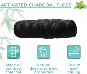 Eco-Friendly and Plastic-Less Mint Dental Floss With Candelilla Wax