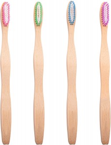 Wholesale Price Rainbow Bamboo Toothbrush - 100% Plastic Free & Biodegradable Soft Bristles Bamboo Toothbrush For Adults and Kids – CHYM