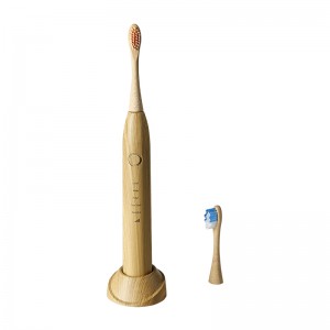Biodegradable Wireless Charging OEM Manufacturer Supply Electric Bamboo Toothbrush