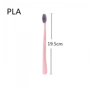 Biodegradable PLA toothbrush