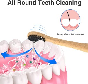 Biodegradable Bamboo Toothbrush Replacement Heads With Sonicare For Adults