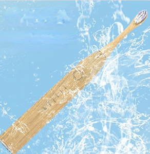 Biodegradable Electric Bamboo Toothbrush With 3 Replaceable Bamboo Toothbrush Head