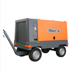 Cheap PriceList for Mining Down The Hole Drilling Rig - ConstructionZEGA 75SDY-8S 13.6/8Portable AC Power Screw Air Compressors Made In China Screw Compressor – TDS