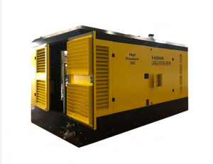 400KW Air-compressor large skid mounted air compressor diesel for deep water well drilling rig