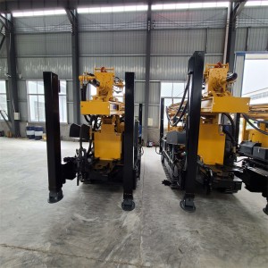 500 Meters Water Well Drill Rig Low Price  hydraulic water well drilling rig
