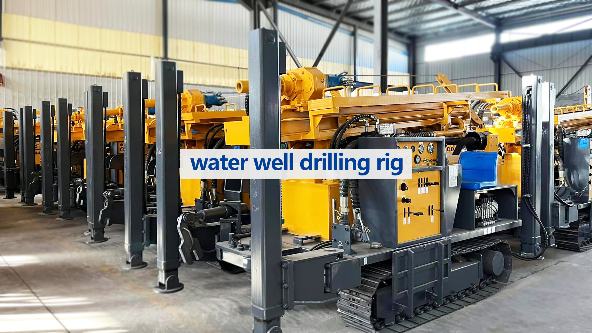 Rubber Tracked Water Well Drilling Rig vs Steel Tracked Water Well Drilling Rig