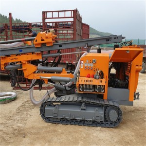 Surface down the hole mine drilling rig machine price