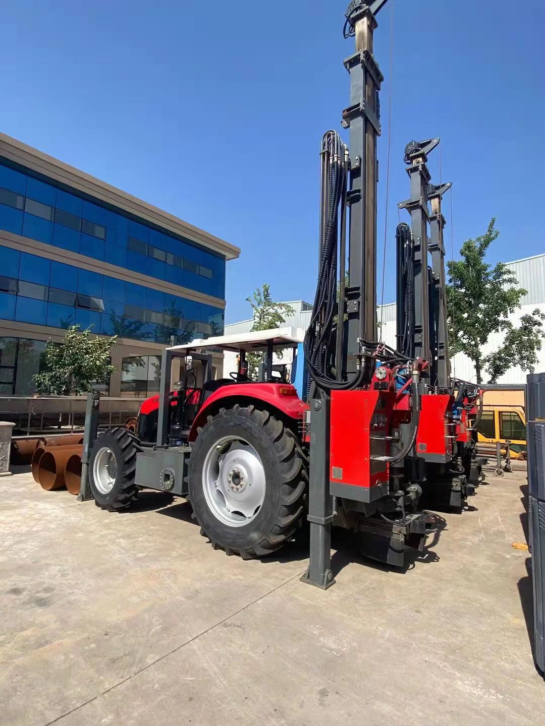 PriceList for Portable Diesel Driven Screw Air Compressor - Tractor mounted water well drill rig from China – TDS
