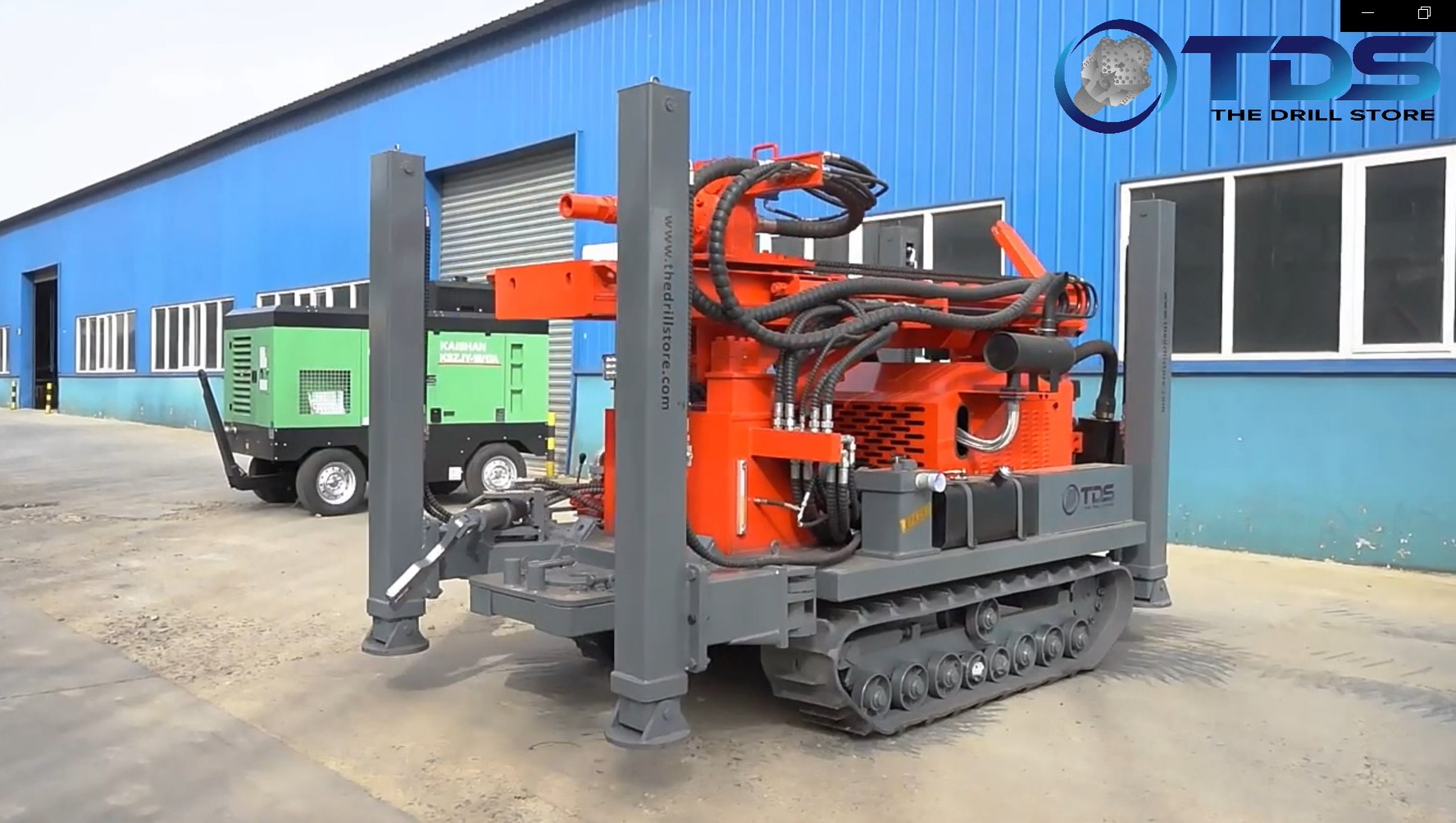 Diesel Air Compressor for Water Well Drilling Machines