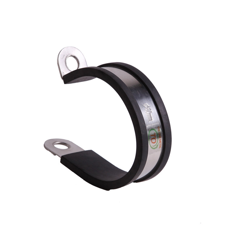 Wholesale High Quality Rubber Lined P Clip - EPDM Black Rubber OEM W1 Hose Clamp China Rubber Lined P-Clip – TheOne