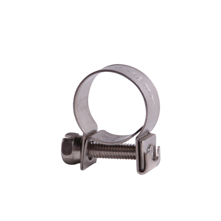 2021 High quality Single Band Repair Clamp - Manufacture Standard Stainless Steel Mini Hose metal Clamp making machine – TheOne