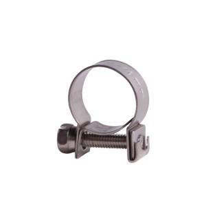 Small Diameter Carbon Steel Flexible Mini Band Hose Clamp