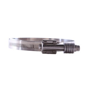 Constant Tension High Torque 14.2/15.6mm With White Stainless Steel Washer Pipe Clamp