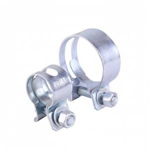 Galvanized Steel Mangote Pipe Clamp For Heavy Duty Usage