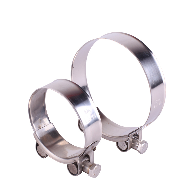 Heavy Duty Stainless Steel Robust Single Bolt  Pipe Clamp Featured Image