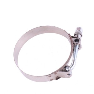 Stainless Steel T Bolt Hose Clamps Pipe Clip Fuel Line Clip